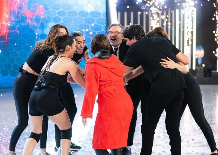 Chenoa junto a sus compañeros de 'El Desafío'