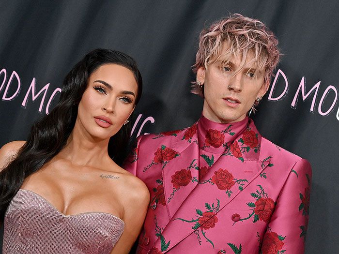 Meghan Fox y Machine Gun Kelly visten conjuntados