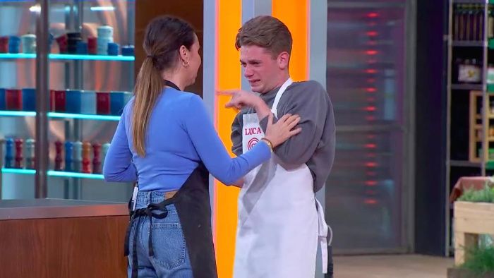 Las lágrimas de Luca en MasterChef