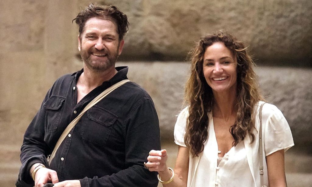 Gerard Butler y Morgan Brown