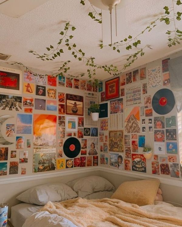 dormitorio aesthetic vinilos pared