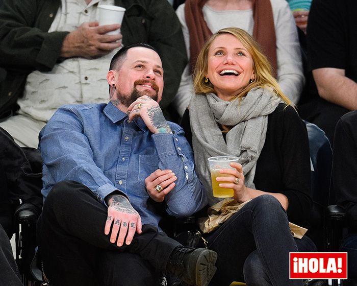 Cameron Diaz y Benji Madden