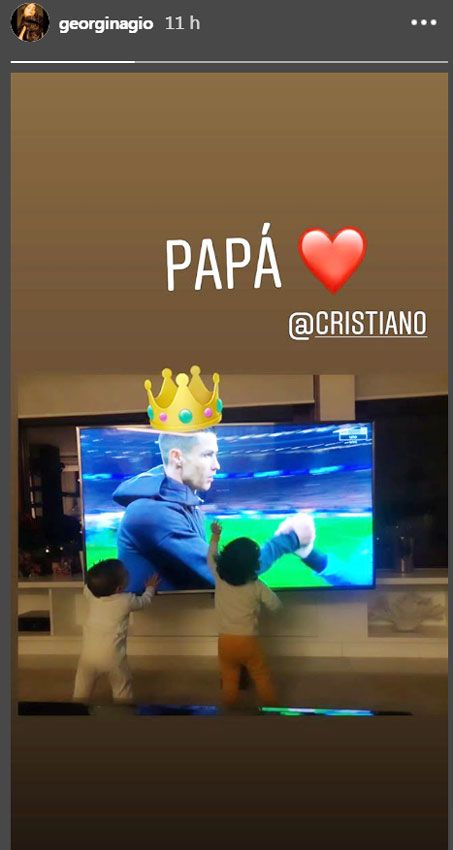 cristiano ronaldo ninos