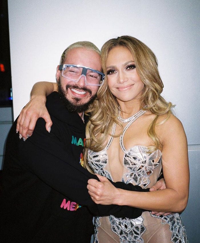 Jennifer Lopez y J Balvin 