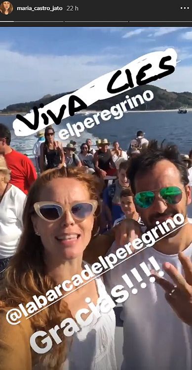 María Castro y José Manuel Villalba ponen fin a sus tres días de boda en las Islas Cíes