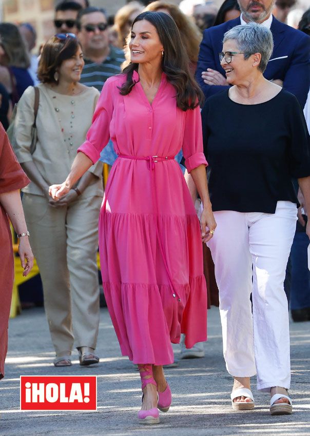 Reina Letizia alpargatas rosas