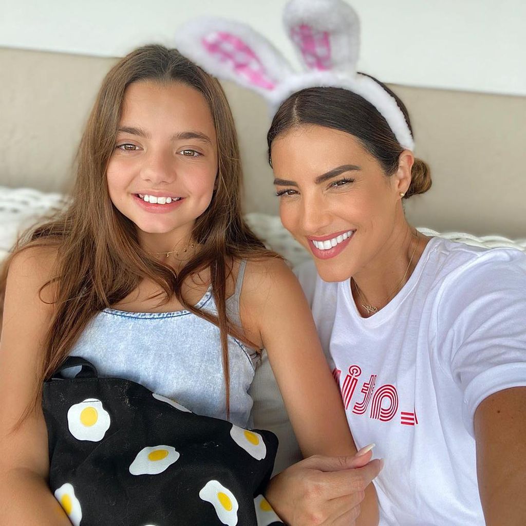 Gaby Espino y su hija Oriana