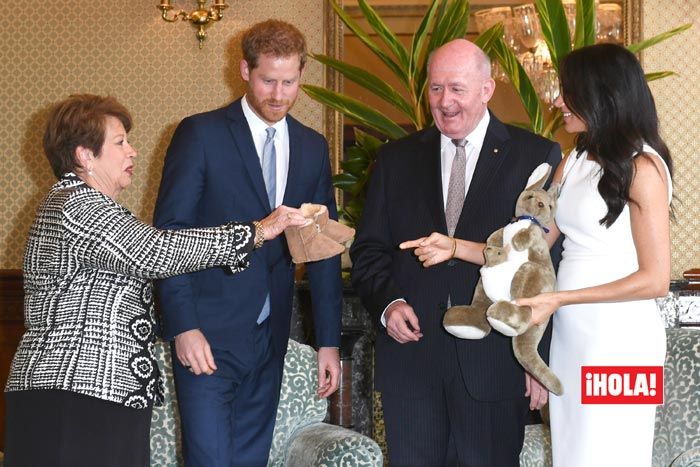 El príncipe Harry y Meghan Markle en Australia