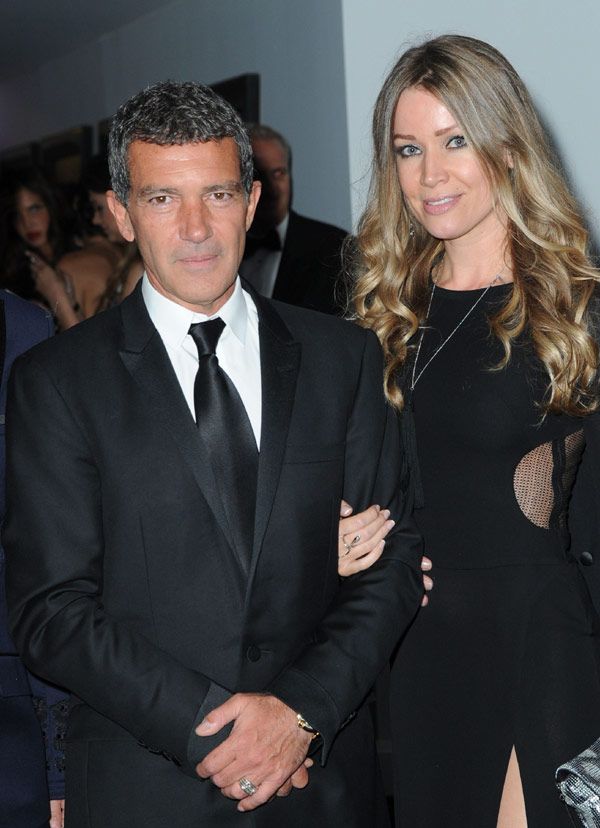 Antonio Banderas acudió a la fiesta de Grisogono en el Festival de Cannes acompañado de Nicole Kimpel