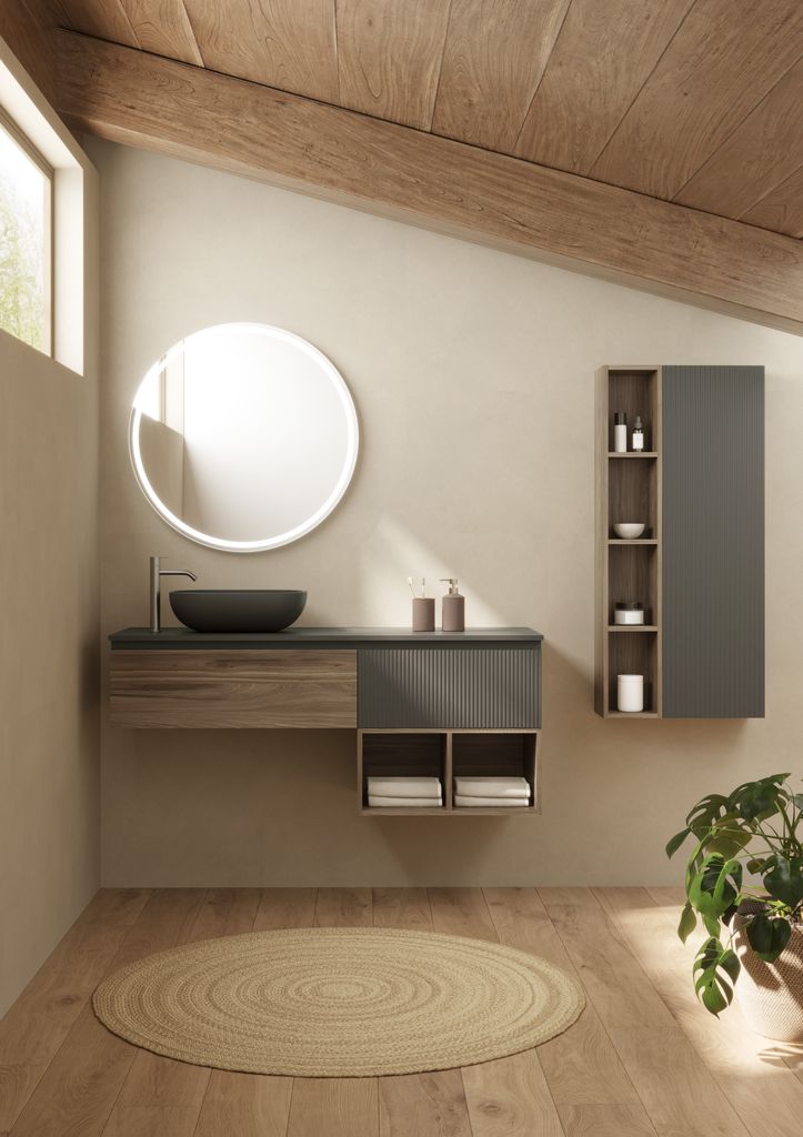 Baño con buen 'feng shui'