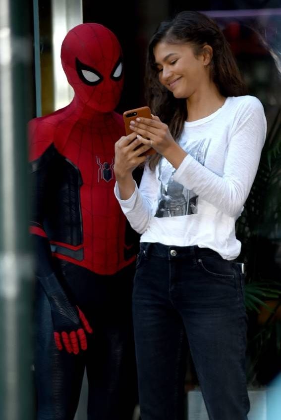 Spiderman y Zendaya