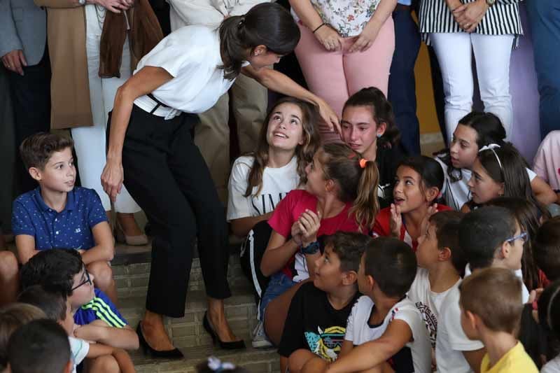 Doña Letizia inaugura el curso escolar