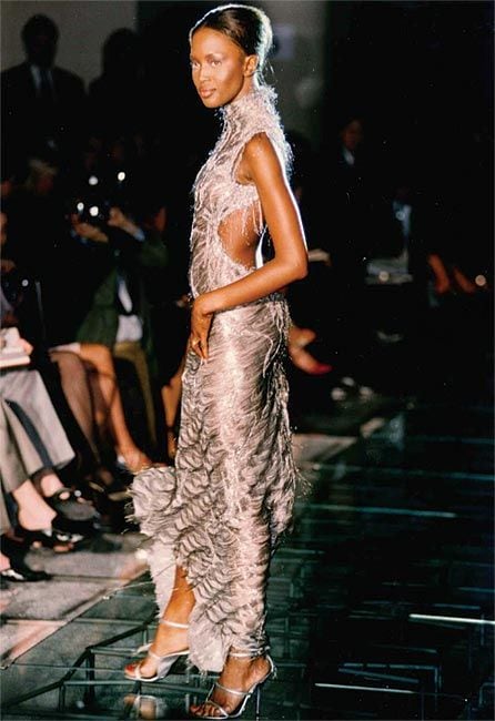 Naomi Campbell Versace