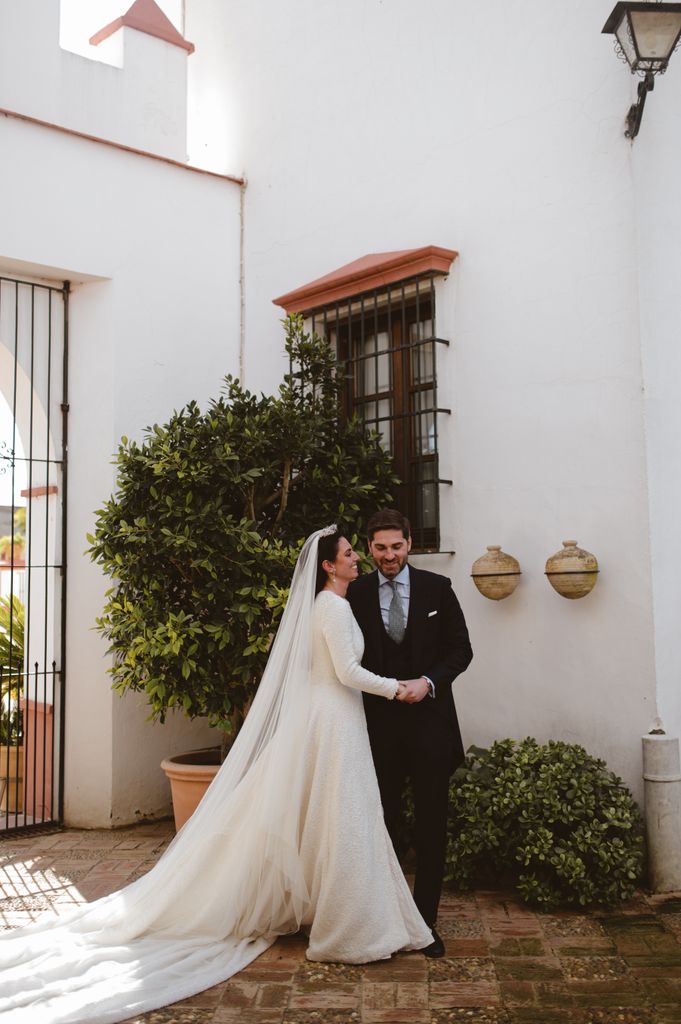 Boda Magdalena González-Serna y Antoliano Rodríguez en Sevilla