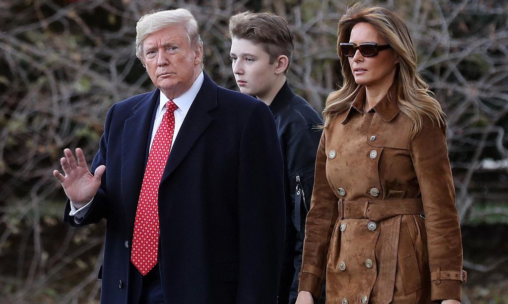 President Trump And First Lady Melania Depart White House En Route To Florida