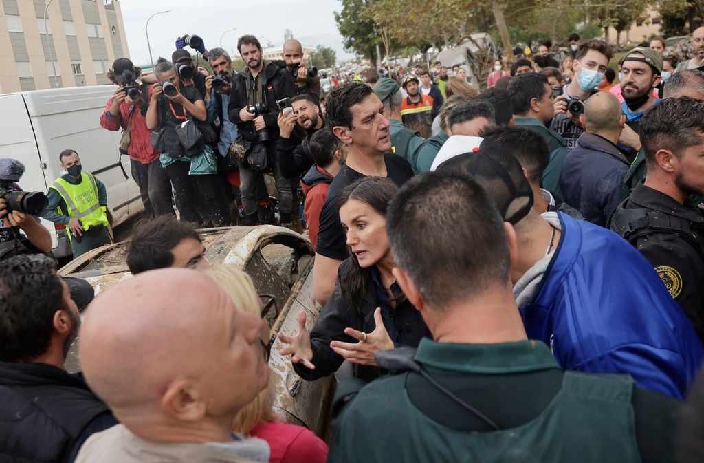 La reina Letizia en su visita a Valencia