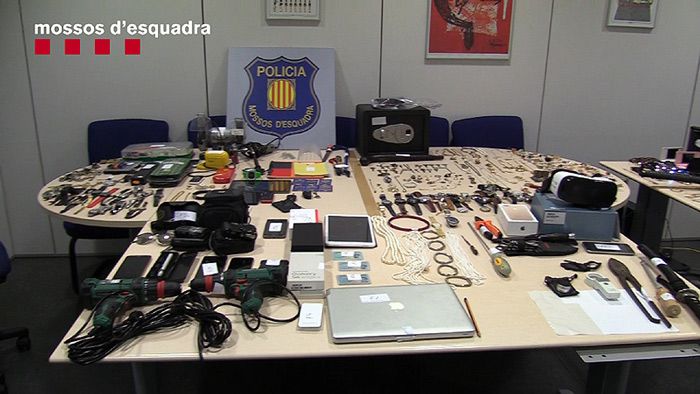 Desarticulada la banda de ladrones que robó el chalé de Gerard Piqué y Shakira