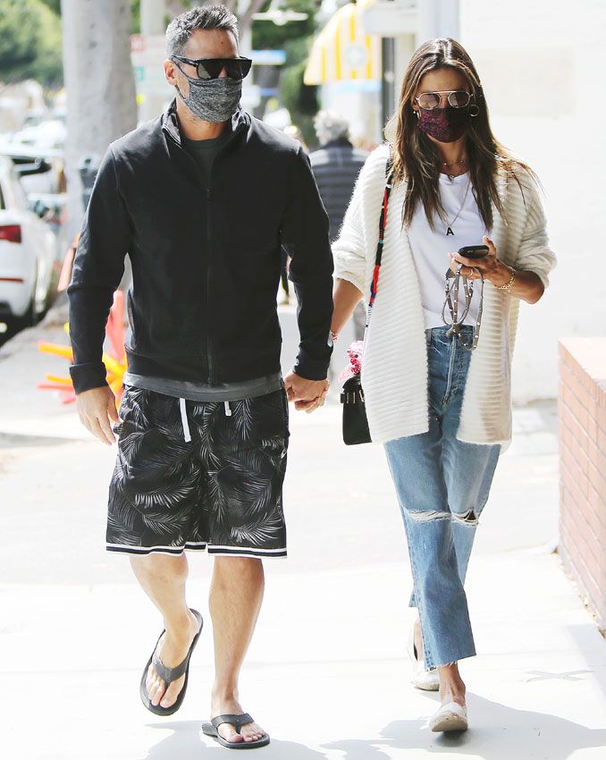 Alessandra Ambrosio y Richard Lee