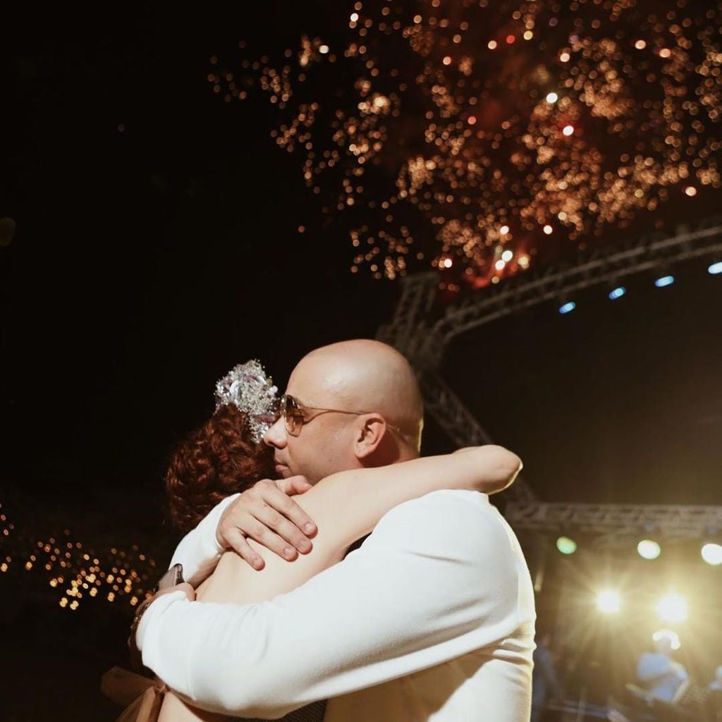 Wisin y su esposa Yomaira Ortiz