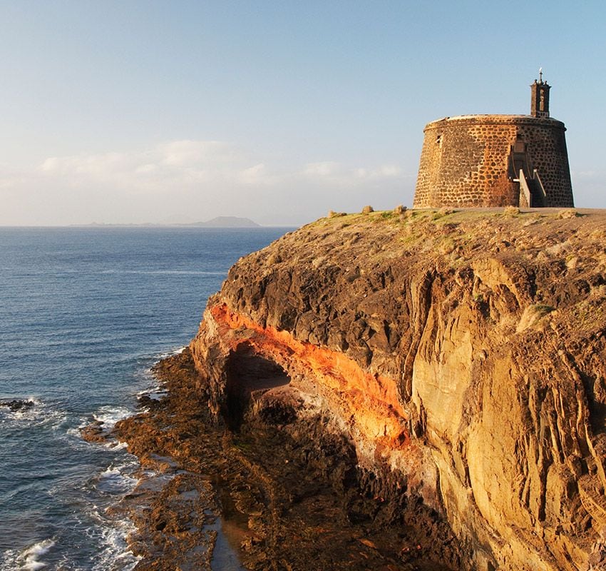 Castillo de las Coloradas, Lanzarote, Canarias