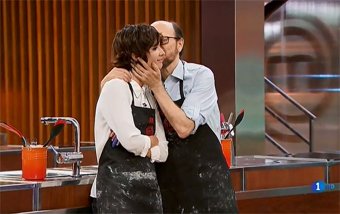 El encontronazo de Paz Vega con Santiago Segura en 'MasterChef Celebrity'