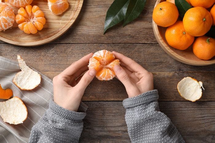 mandarina perder grasa
