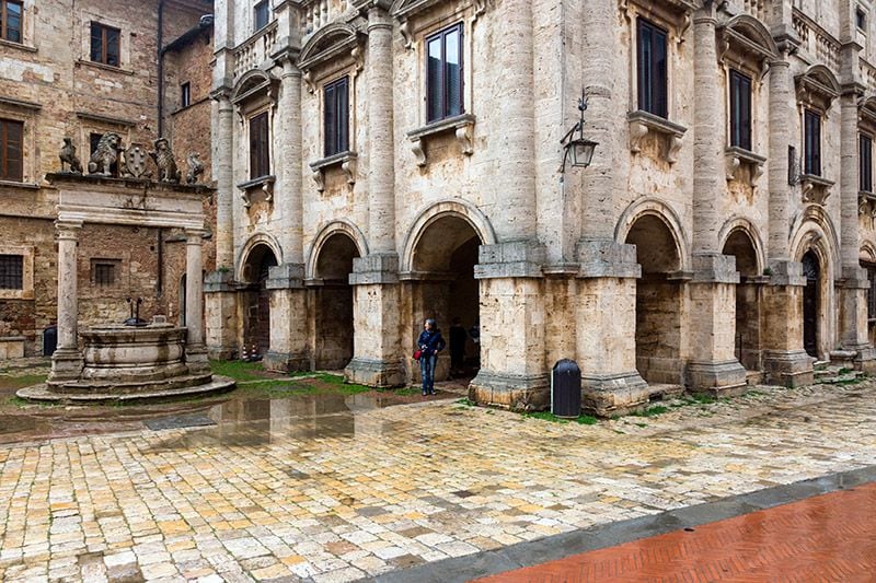 Montepulciano italia toscana