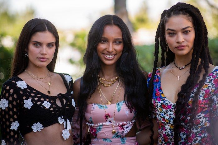 Sara Sampaio, Jasmin Tookes y Shanina Shaik