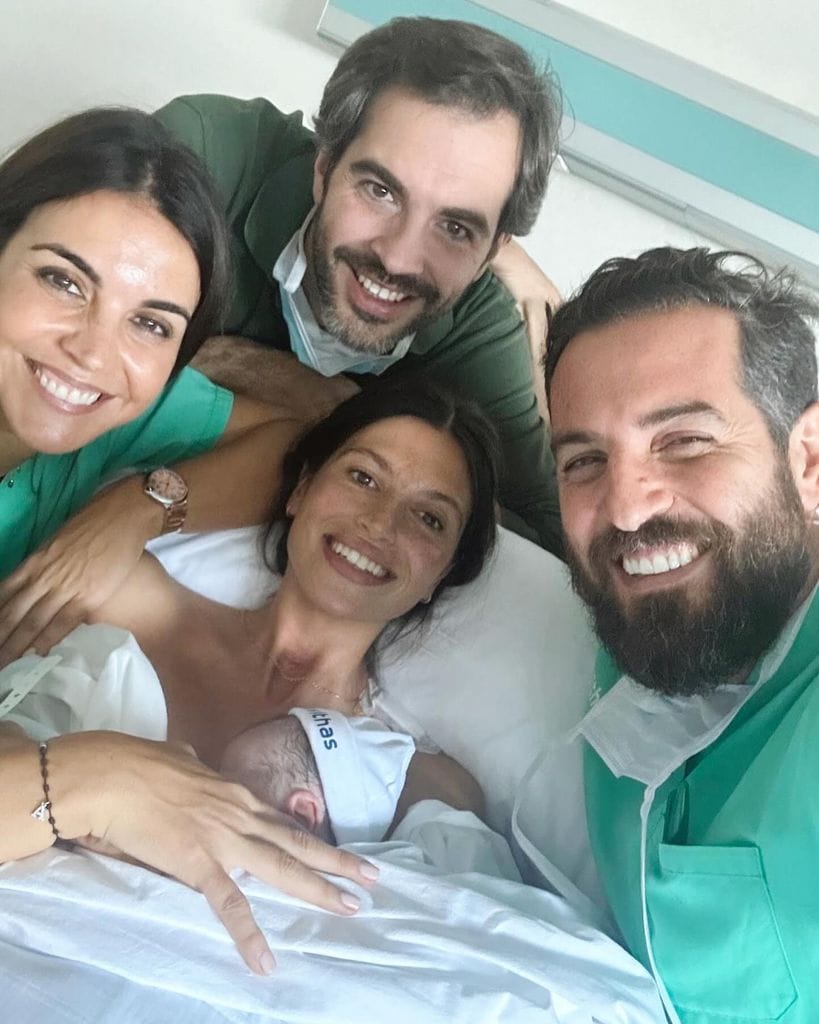 Marta Oria es madre por tercera vez