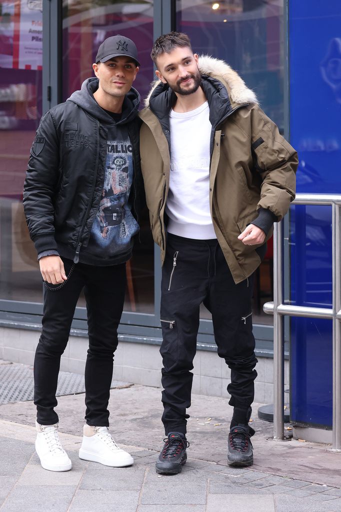 Max George junto a su desaparecido amigo, Tom Parker