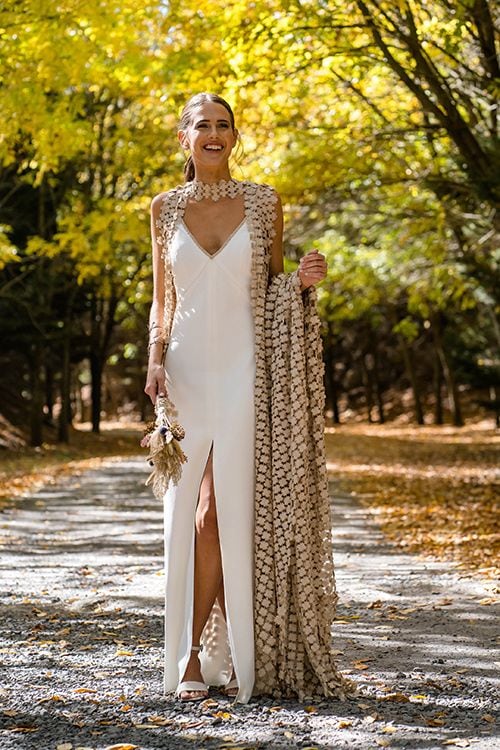 Look de novia de Belu argentina