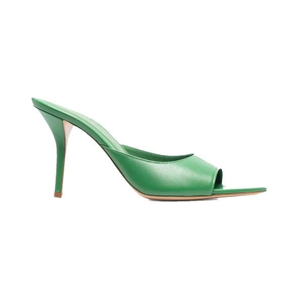 sandalias verdes