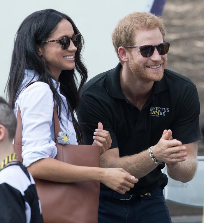 Meghan Markle y el príncipe Harry