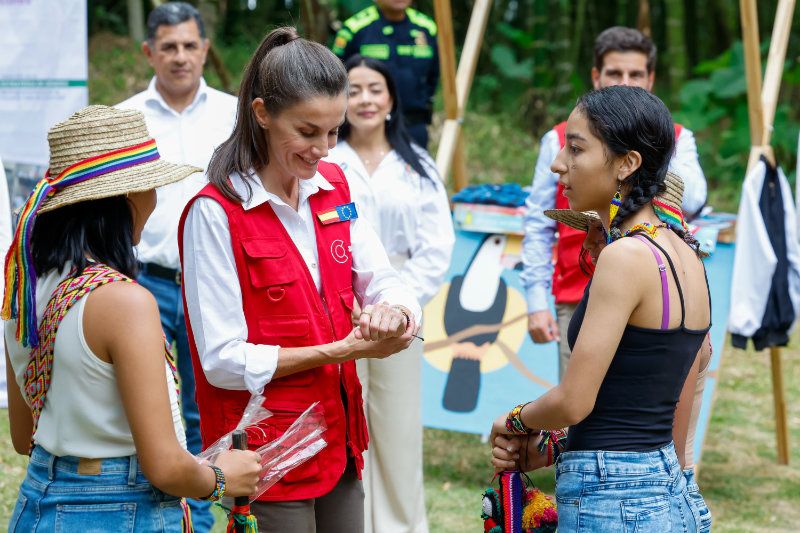 Reina Letizia en Colombia