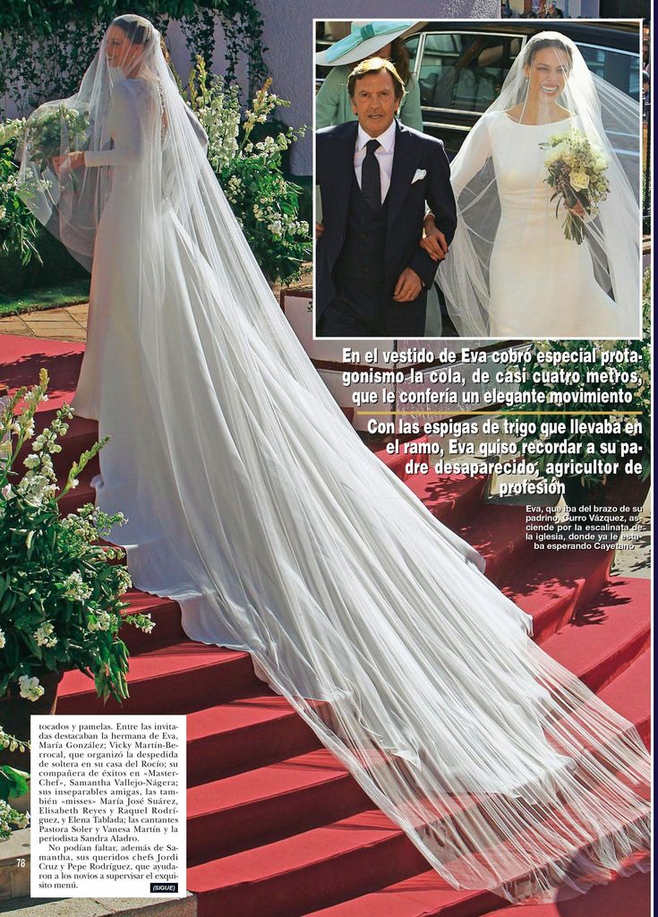 Boda Eva González y Cayetano Rivera HOLA PLUS