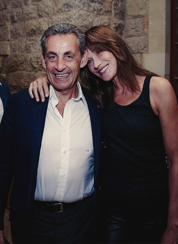 Nicolas Sarkozy y Carla Bruni