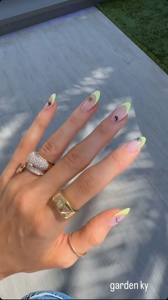 Diseño de uñas para Kylie Jenner 