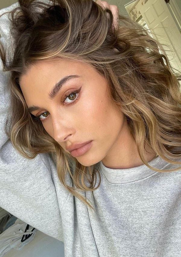 5 bronde tendencia pelo hailey bieber