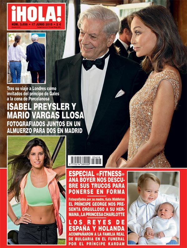 La confirmación de Mario Vargas Llosa llega después de que se publicara la revista ¡HOLA!
