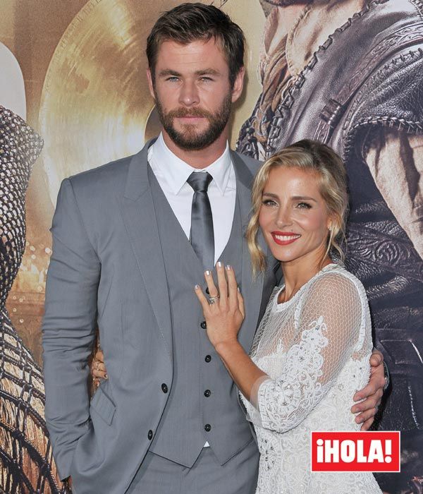 Chris Hemsworth y Elsa Pataky son padres de tres hijos: India, y los mellizos, Tristan y Sasha
