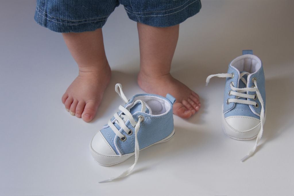 Zapato adecuado en niños