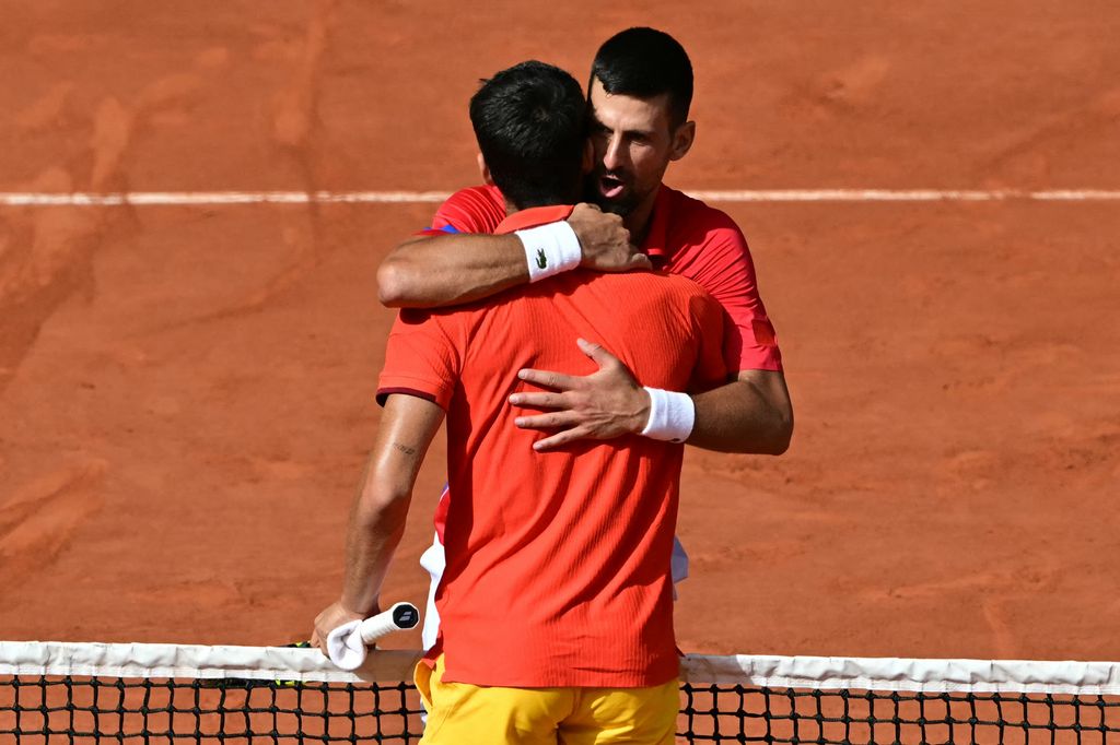Carlos Alcaraz y Djokovic. Final masculina tenis. Juegos Olímpicos 2024