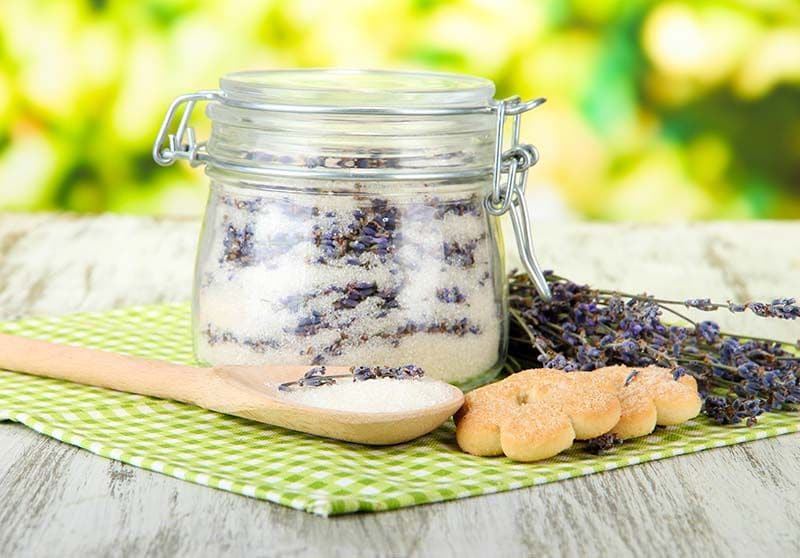 aromatizar sal perfumar azucar trucos cocina lavanda receta