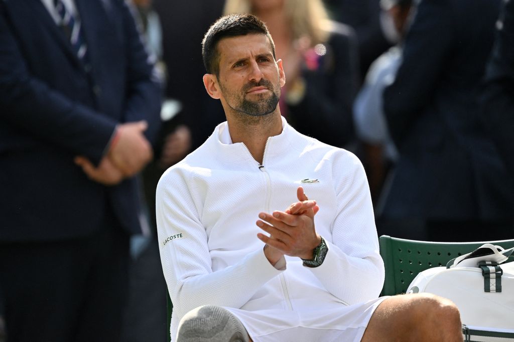 Novak Djokovic. Final Wimbledon 2024. Julio. Londres
