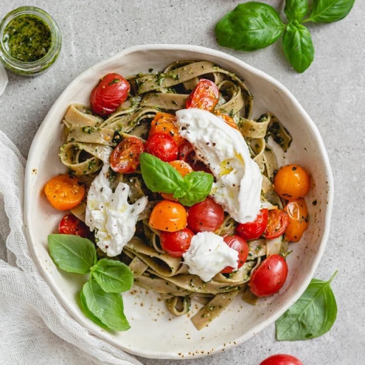 pasta-burrata-tomate-cherry