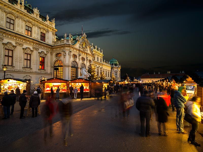 Viena-Belvedere-Navidad