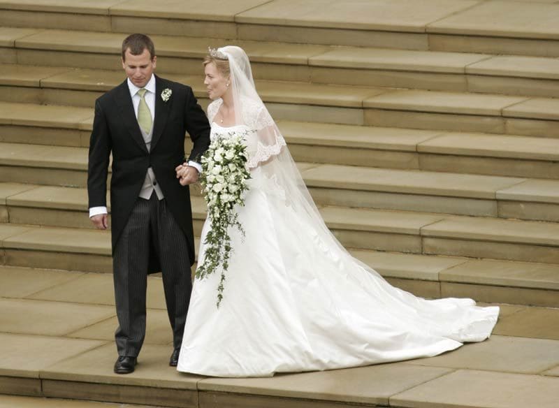 Boda de Peter Phillips y Autumn Phillips