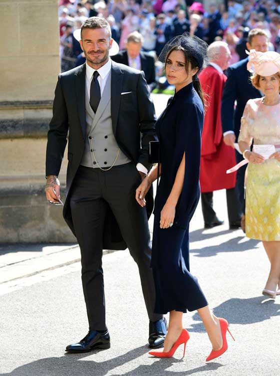 Victoria y David Beckham