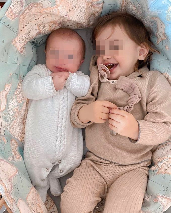 Sergio Canales y Cris Llorens, felices tras darle la bienvenida a su segundo hijo