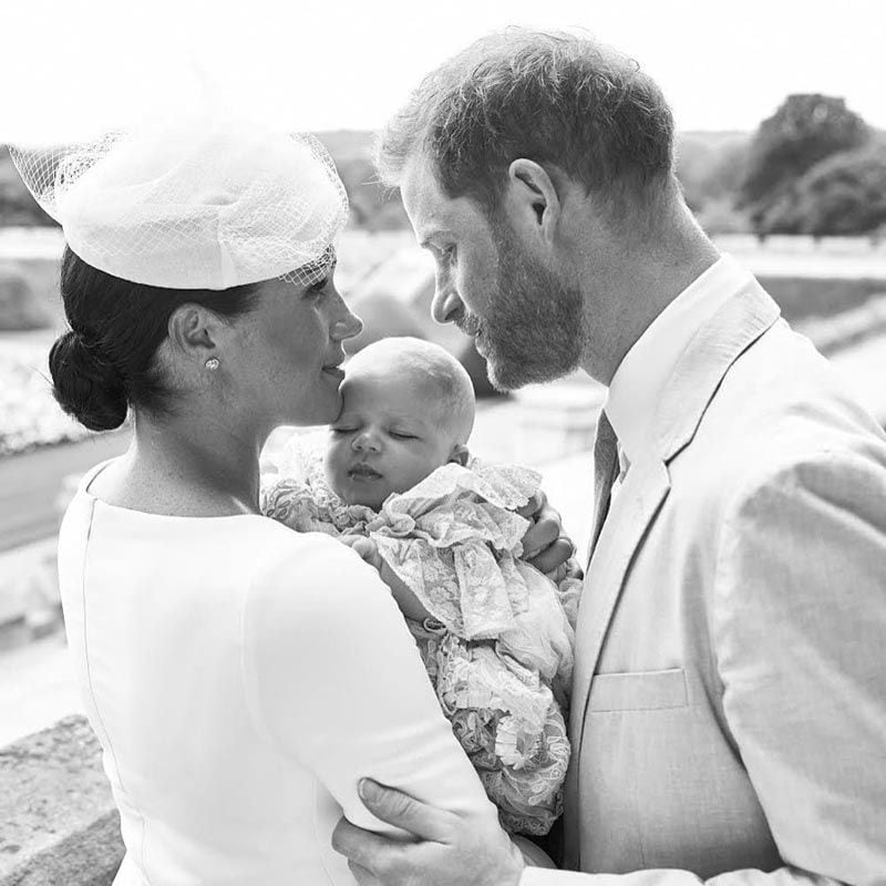 Meghan Markle, príncipe Harry y su hijo Archie